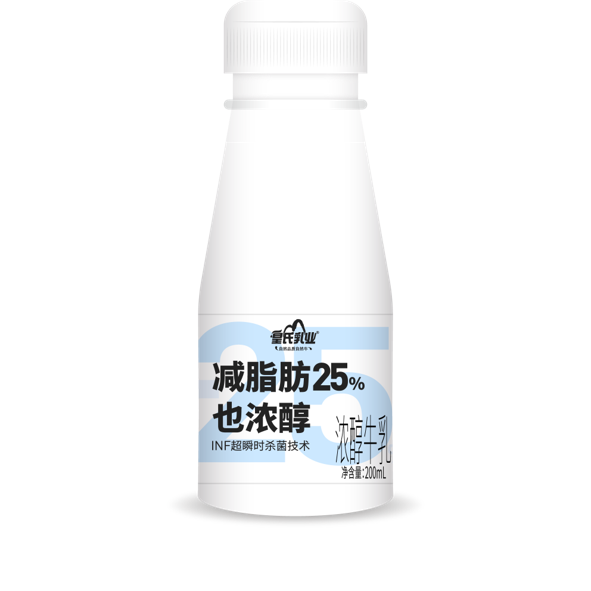 减脂25%也浓醇浓醇牛乳